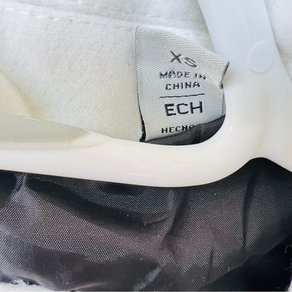 LEVI’S FRINGE WHITE SHIRT STYLE WESTERN LONGLINE JACKET SIZE XS NWT - Picture 6 of 16